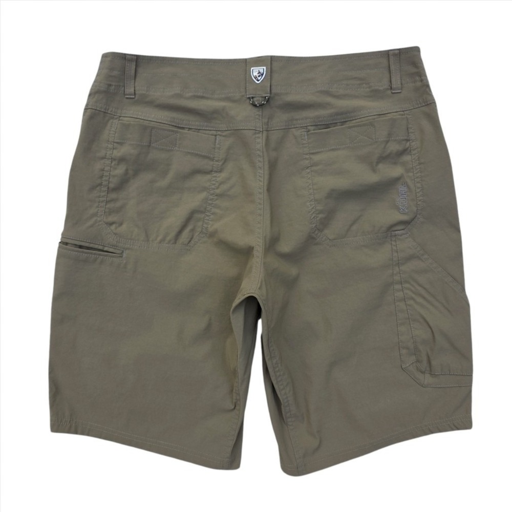 KUHL Hiking Shorts Size 36 Brown Silencr Kargo Cargo Gorpcore Outdoors Stretch - Picture 2 of 12